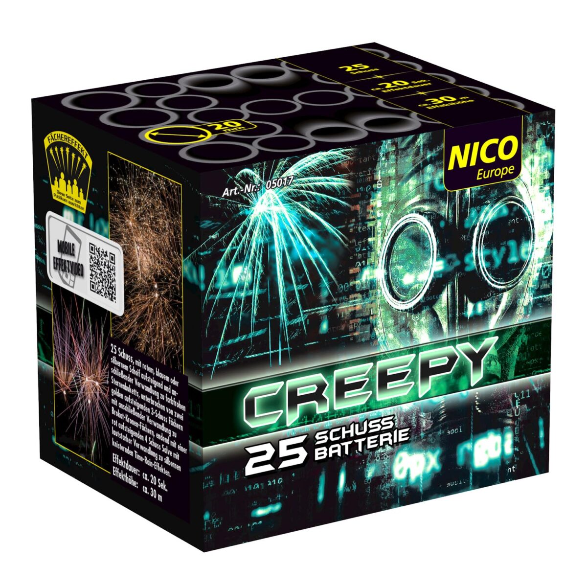Creepy 25 Schuss, 20 mm (NICO)